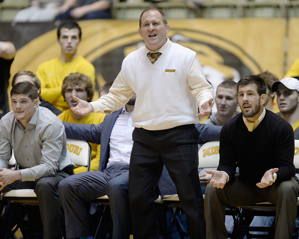 Brian Smith questions a call
